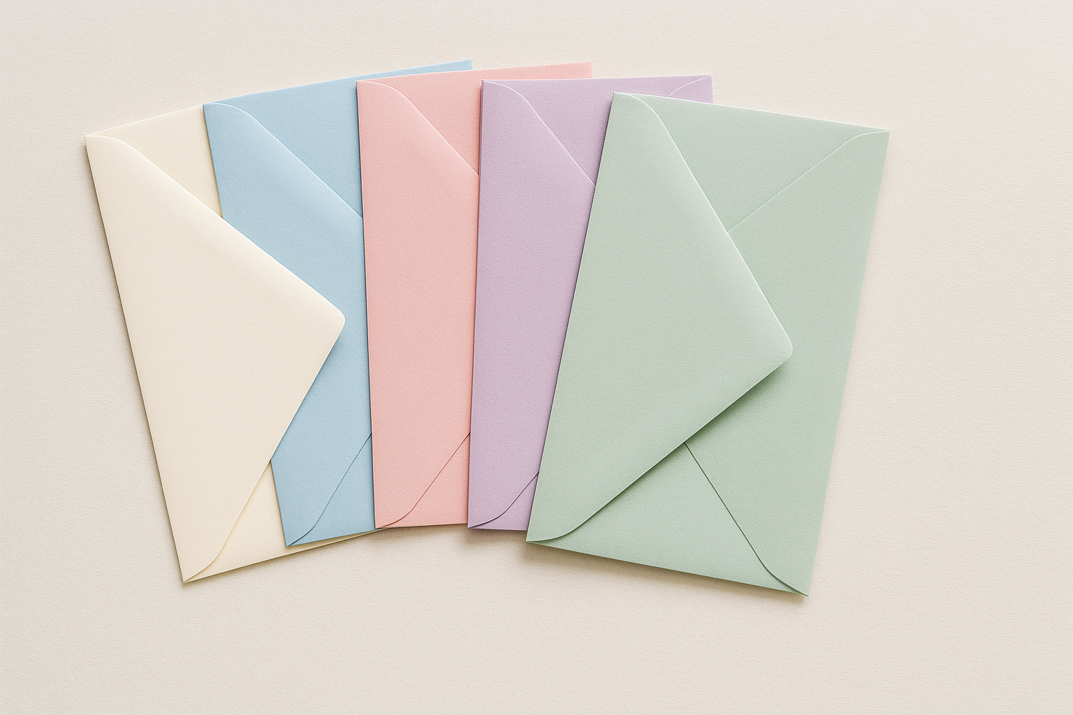 Colored Invitation Envelopes